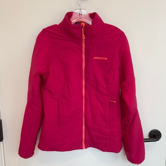 Patagonia Women’s Lightweight Insulated Fuchsia Pink Puffer Jacket, M, PRISTINE - Picture 1 of 8